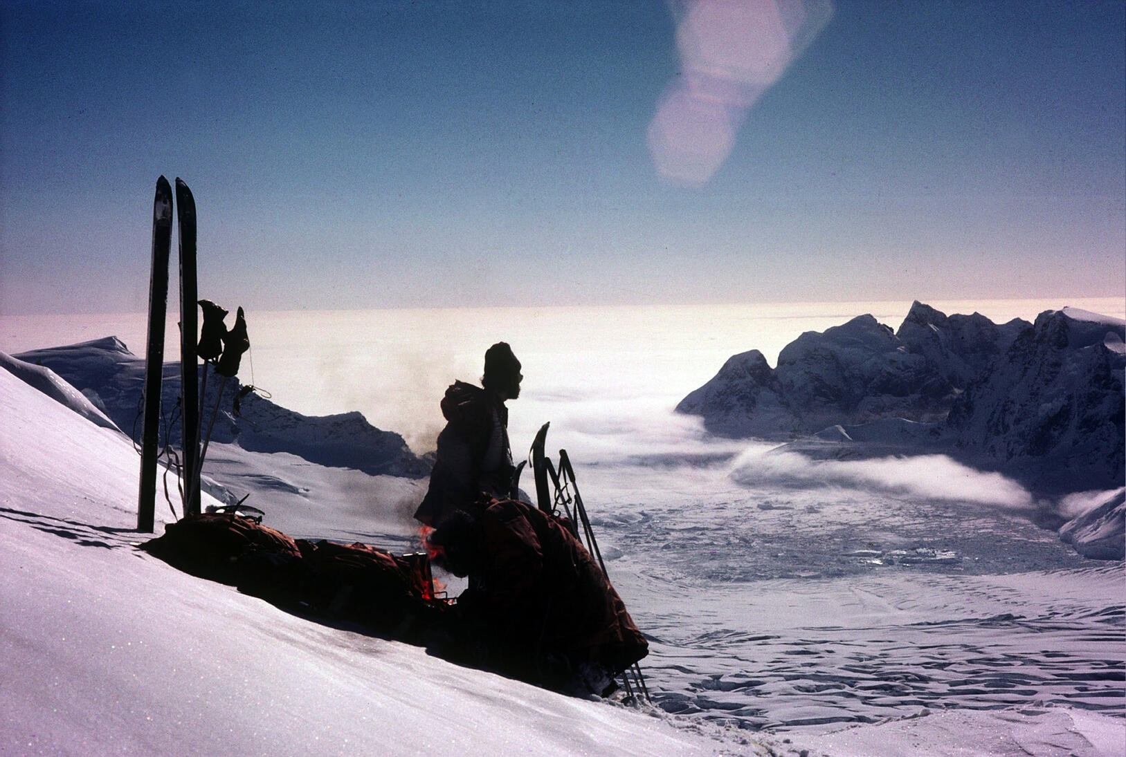 Ascension du Mont Scott puis du Mont Shackleton