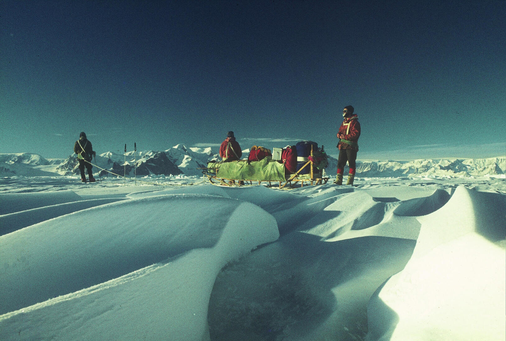 400 km - 45 jours en traineau jusqu'à Prospect Point